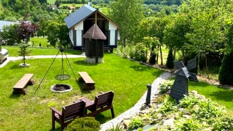 Domki- Limanowa, domki z balią i sauną