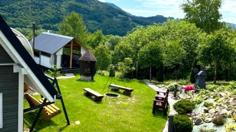 Domki- Limanowa, domki z balią i sauną