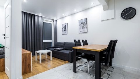 Apartament o wysokim standardzie 500m i 5min od plaży, Gdańsk Brzeźno