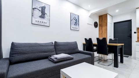 Apartament o wysokim standardzie 500m i 5min od plaży, Gdańsk Brzeźno