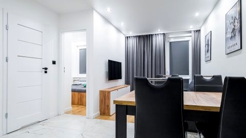 Apartament o wysokim standardzie 500m i 5min od plaży, Gdańsk Brzeźno