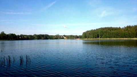 Widok z wjazdu do Kut na nasz dom
