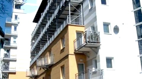 widok budynku