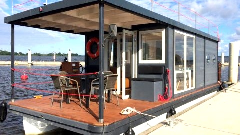 Houseboat Porta Mare. Komfortowe domki wodzie