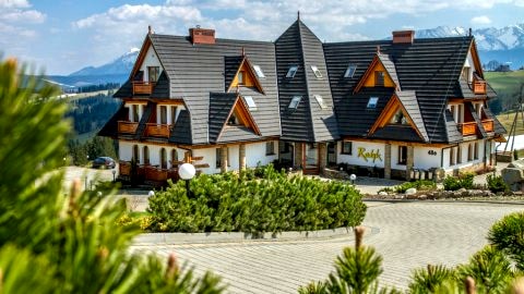 Hotel z wyjątkowym widokiem na góry