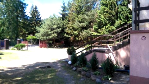 Widok od ogrodu