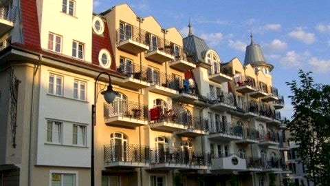 Regina Maris. Komfortowy apartament dla 1-2 osób 50 m od promenady, 150 od morza