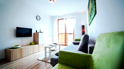 widok od strony wejścia do salonu
