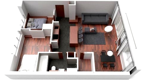 Apartamenty Lato w Gdyni - nowoczesny apartament w centrum, z balkonem