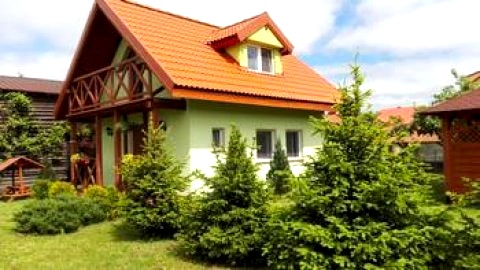 Zielony Domek. Nocleg w domku 8-osobowym na wyłączność. Idealny dla rodzin