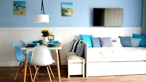 Apartament Blue z ogródkiem