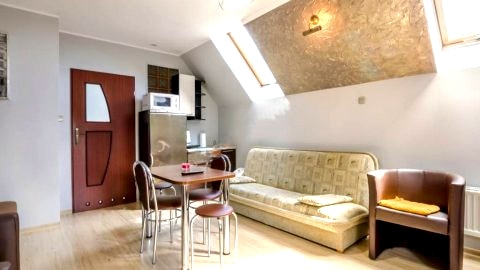 Apartament 1 - Kuchnia oraz salon