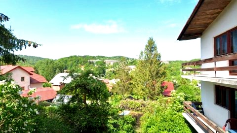 krajobraz widoczny z jednego z balkonów