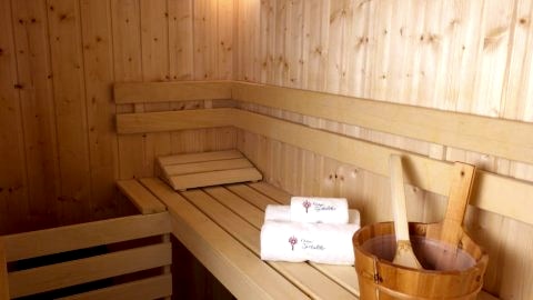 sauna fińska na parterze