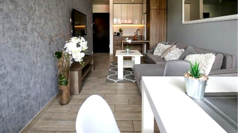 Salon od strony balkonu