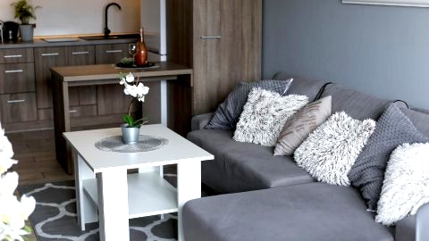 Salon od strony balkonu