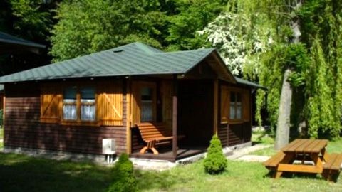 domek drewniany w Kołobrzegu