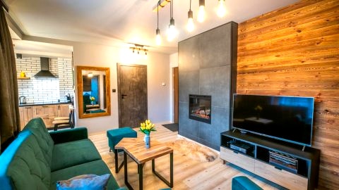 Green Wood Apartment | Komfortowy apartament w spokojnej dzielnicy Wisły