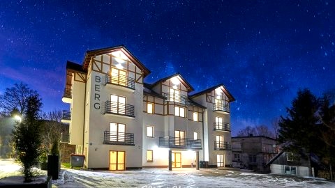 Apartamenty BERG w centrum Karpacza z widokiem na góry