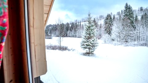 Góralski domek nad Białką na wyłączność dla 9 osób. Cisza, spokój, widok na góry