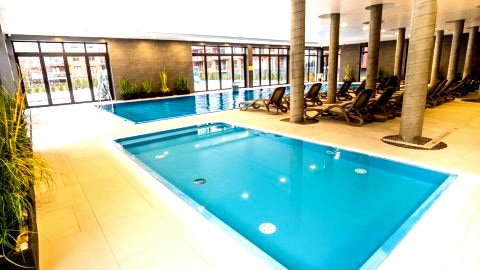 Apartamenty Nemo Polanki Park Kołobrzeg 350 m.od plaży. Balkon, basen, sauna. 