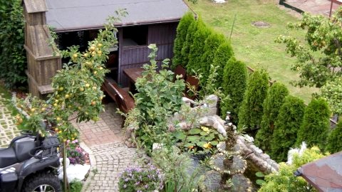 widok obiektu dom posesja ogród