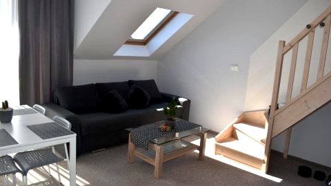 Luksusowy 2-poziomowy Apartament z antresolą dla 6 osób