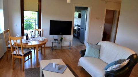 Apartament Madera Kraków. Pełne wyposażenie, balkon, parking