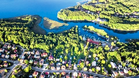 Otoczenie Villa Marina - z lotu ptaka