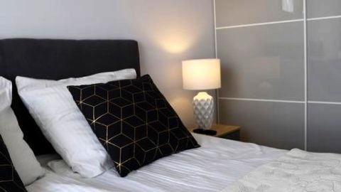 Apartament Baltica Towers 7 floor, duży słoneczny balkon z pięknym widokiem.