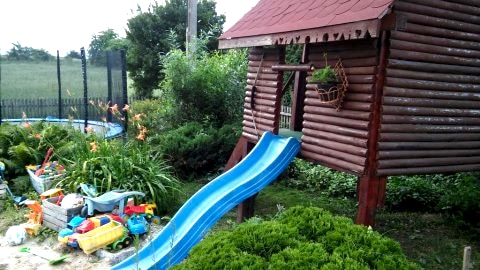 Ostoja u Moni.Cały dom(100m2 i działką 1500m2) do waszej dyspozycji. 