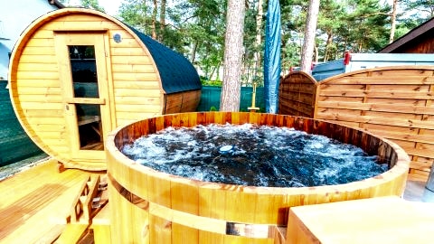 Sauna z balią
