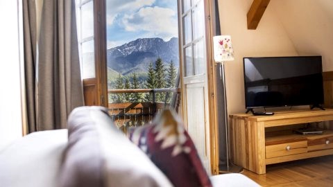 Apt.Rosdzinny część wypoczynkowa ,balkon
