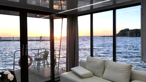 Houseboat Porta Mare. Komfortowe domki wodzie