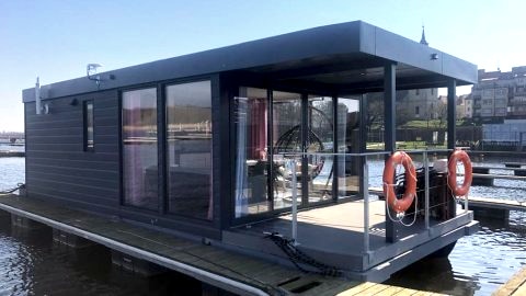 Houseboat Porta Mare. Komfortowe domki wodzie