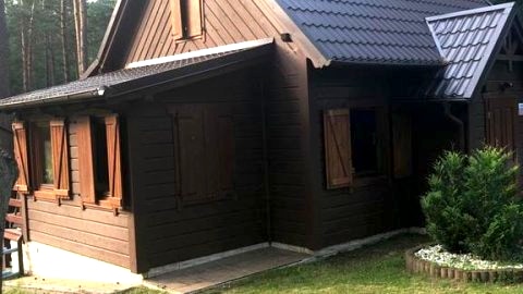 Wooden House&Pool