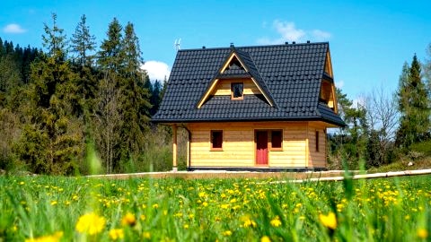 Góralski domek nad Białką na wyłączność dla 9 osób. Cisza, spokój, widok na góry