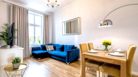 Apartament Diamentowy - nowoczesny apartament dla 4 osób,tuż przy Starym Mieście