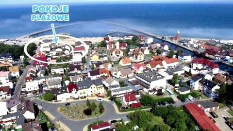 Domki i pokoje przy plaży