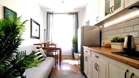 Peowiaków 8 Kings | apartament z jedną wypialnią | 6 min. pieszo do Deptaka