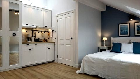 Apartamenty w Willi Zosia 1 i 2-pok.z łazienkami, aneksami k., tarasami. Parking
