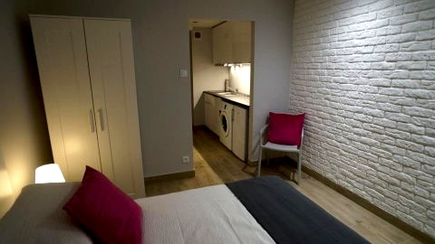 ul. Bagno 5 : widok na Pałac Kultury . 