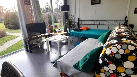 Apartamenty pod Wrocławiem z polem do minigolfa, idealne dla rodzin