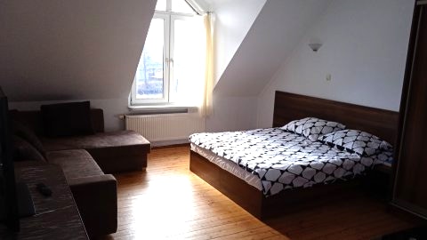 apartament dla 2-4 osób z łazienką, lodówką, czajnikiem