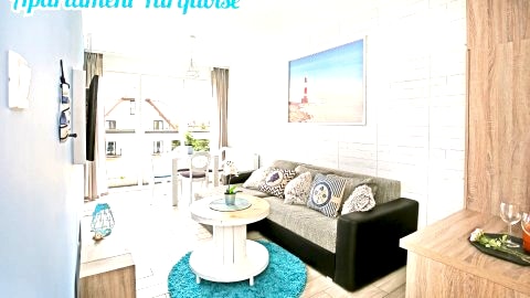 Wspaniały apartament 9 minut od plaży