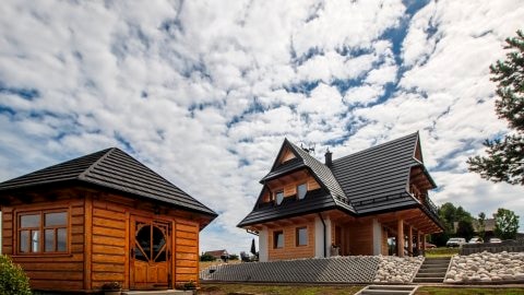 Chata - altana zewnętrzna 