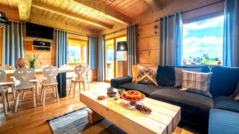 Chałupki pod Giewontem - góralskie domki z pięknym widokiem na Tatry!