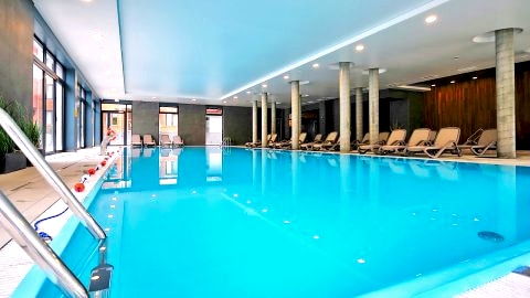 Apartamenty Nemo Polanki Park Kołobrzeg 350 m.od plaży. Balkon, basen, sauna. 