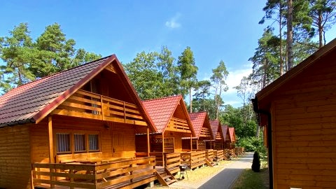 Domki Letniskowe Leśna Mila 100m odPlaży