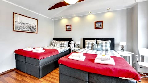 Studio RED z balkonem 40 m2